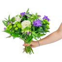 Bouquet of purple flowers